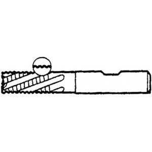 8799ES - FRESE IN METALLO DURO INTEGRALE CON RIVESTIMENTO FIRE - Orig. Hartner